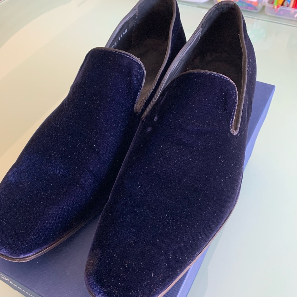 Amazing Italian velvet loafers